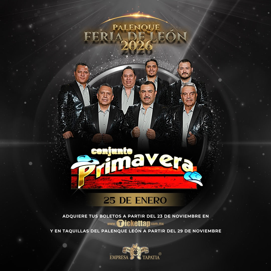 Conjunto Primavera en Palenque León 2026