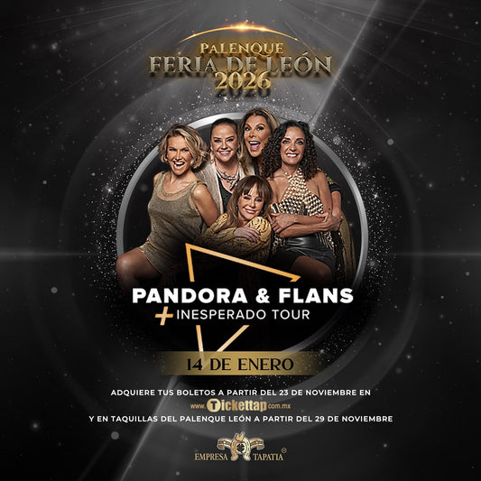 Pandora y Flans en Palenque León 2026